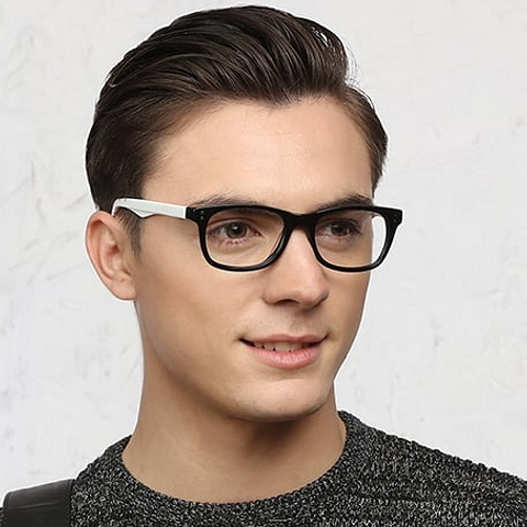 Vincent Chase Online Black Full Rim Rectangle left side Vincent Chase Online Black Full Rim Rectangle left side