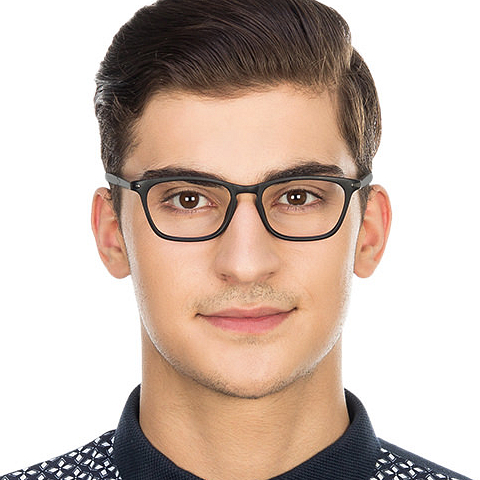 Lenskart Air Online Black Full Rim Square left side Lenskart Air Online Black Full Rim Square left side