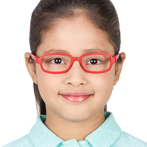 Hooper Online Red Full Rim Rectangle right side Hooper Online Red Full Rim Rectangle right side