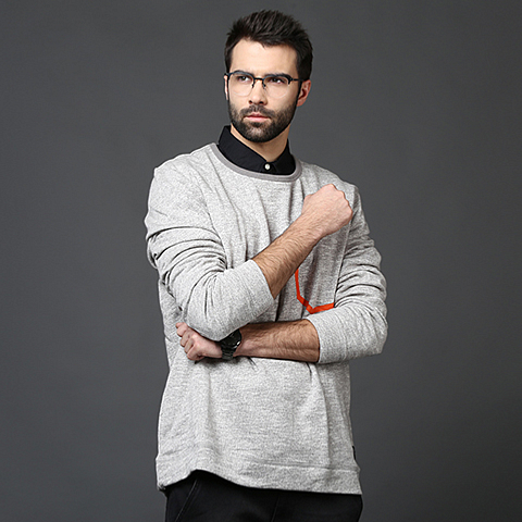 Vincent Chase Online Black Half Rim Square left side