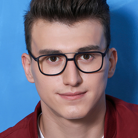 Vincent Chase Online Black Full Rim Square left side Vincent Chase Online Black Full Rim Square left side