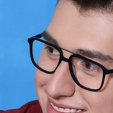 Vincent Chase Online Black Full Rim Square left side Vincent Chase Online Black Full Rim Square left side