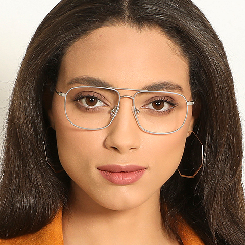 Vincent Chase Online Mid Gunmetal Full Rim Square left side