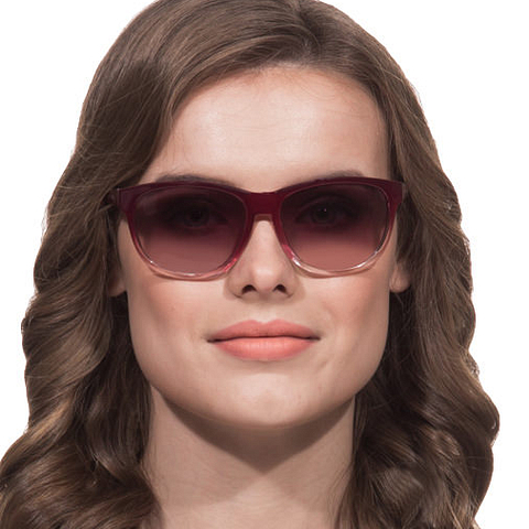 Vincent Chase Online Red Transparent Full Rim Square left side Vincent Chase Online Red Transparent Full Rim Square left side