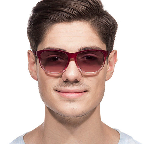 Vincent Chase Online Red Transparent Full Rim Square right side Vincent Chase Online Red Transparent Full Rim Square right side
