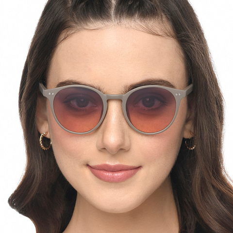 Vincent Chase Online Light Brown Full Rim Round left side Vincent Chase Online Light Brown Full Rim Round left side
