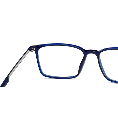New Balance Sky Blue Full Rim Rectangle right side