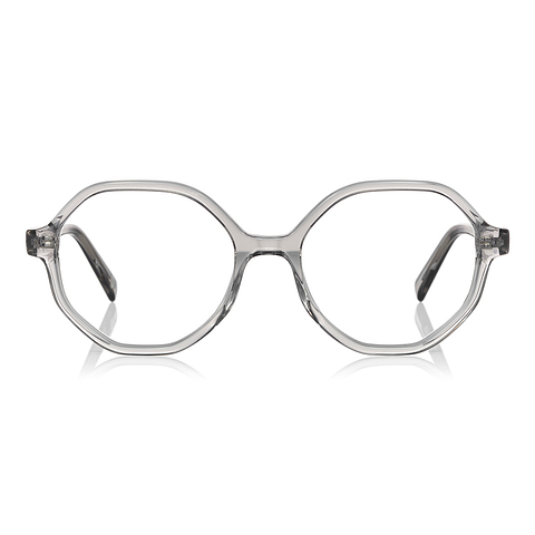 +NICHE Light Gray Full Rim Polygon left side