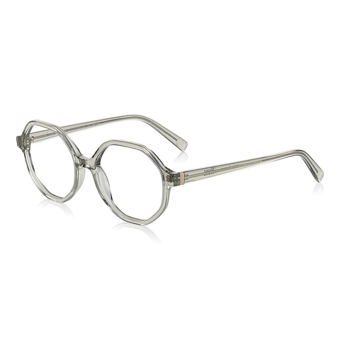 +NICHE Crystal Transparent Full Rim Polygon right side