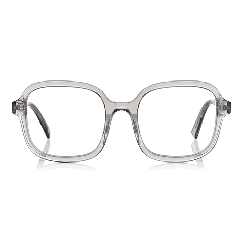 +NICHE Clear Gray Full Rim Wellington left side