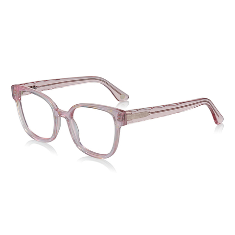 +NICHE Clear Pink Full Rim Fox right side