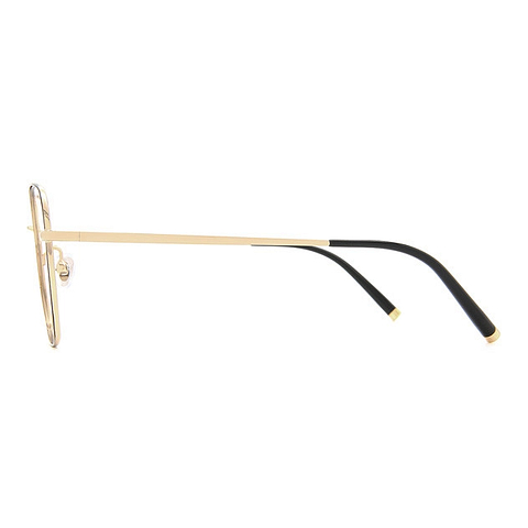 +NICHE Light Brown Full Rim Polygon left side
