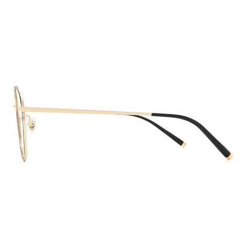 +NICHE Light Brown Full Rim Polygon left side