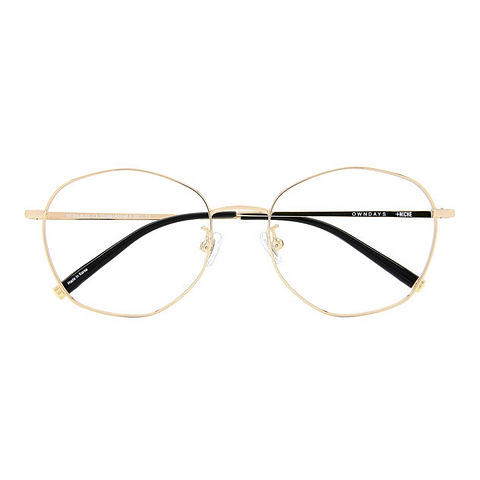 +NICHE Gold Full Rim Polygon right side