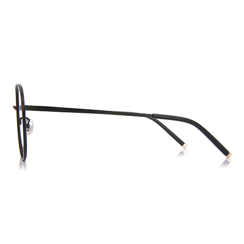 +NICHE Black Full Rim Boston left side