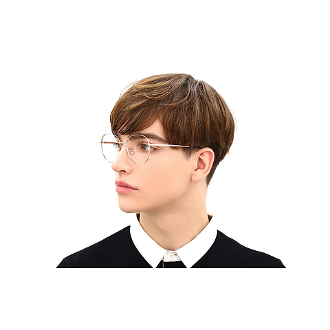 +NICHE Black Full Rim Boston right side