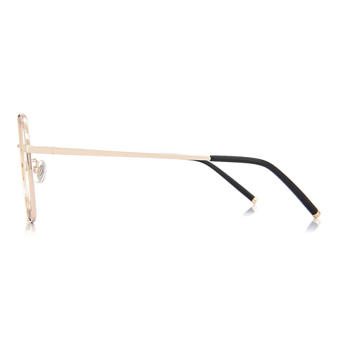 +NICHE Gold Full Rim Wellington left side
