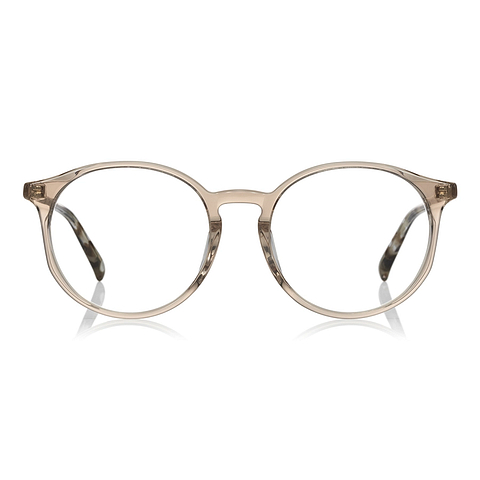 +NICHE Light Brown Full Rim Boston left side