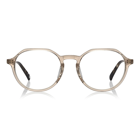 +NICHE Light Brown Full Rim Boston left side