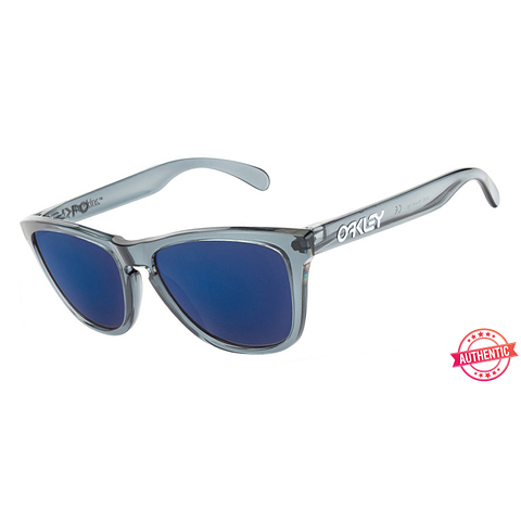 Oakley Gray Transparent Full Rim Square right side Oakley Gray Transparent Full Rim Square right side
