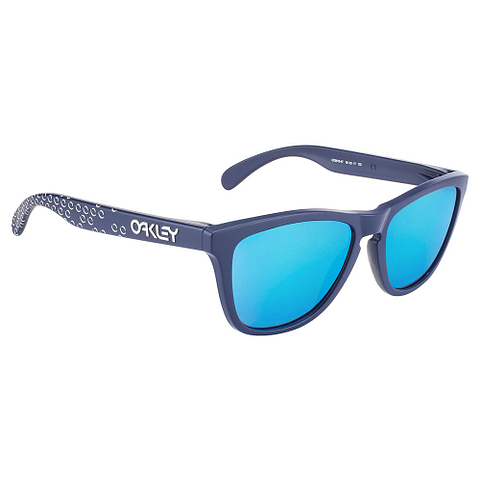 Oakley Sky Blue Full Rim Square left side