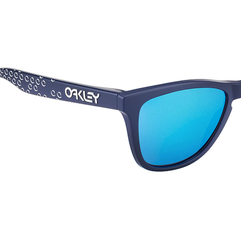 Oakley Sky Blue Full Rim Square left side