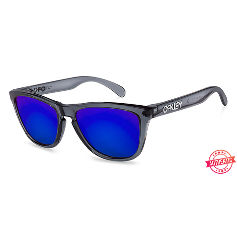 Oakley Gray Transparent Full Rim Square right side