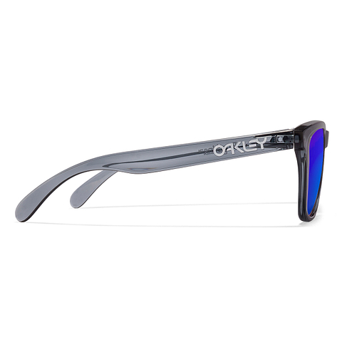 Oakley Gray Transparent Full Rim Square right side