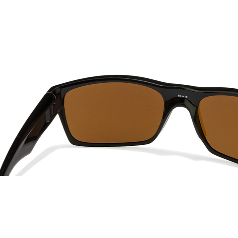 Oakley Black Full Rim Rectangle left side
