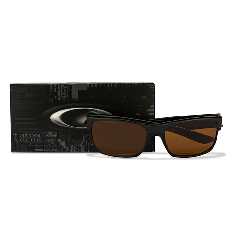 Oakley Black Full Rim Rectangle left side
