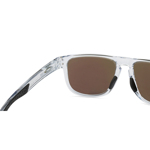 Oakley Crystal Transparent Full Rim Square left side