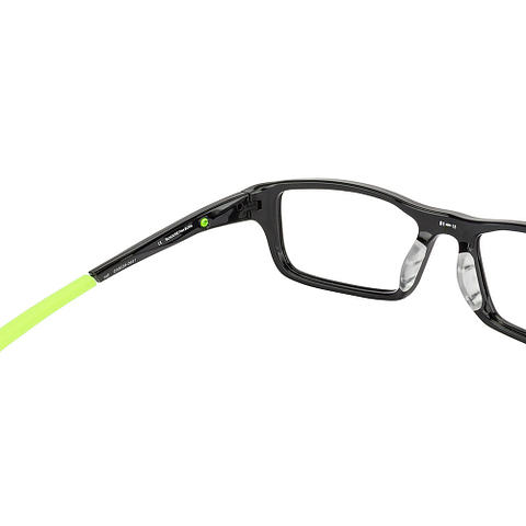 Oakley Black Full Rim Rectangle left side