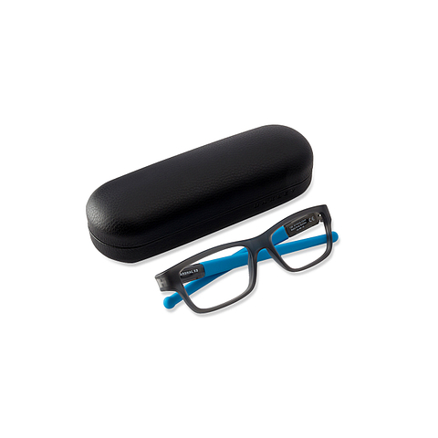 Oakley Gray Transparent Full Rim Rectangle left side Oakley Gray Transparent Full Rim Rectangle left side