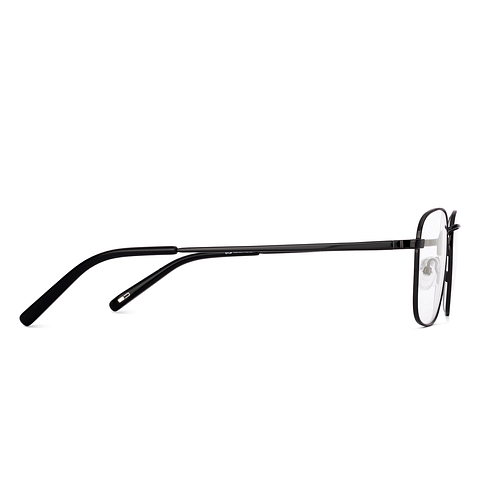 OWNDAYS Online Black Full Rim Square left side OWNDAYS Online Black Full Rim Square left side