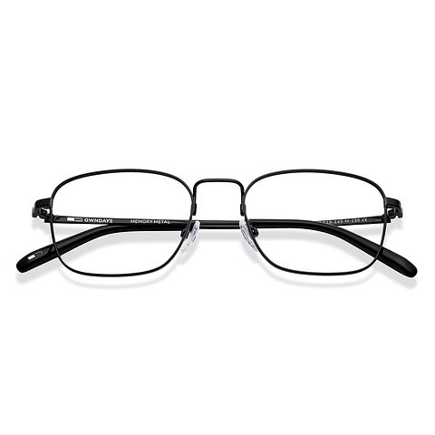 OWNDAYS Online Black Full Rim Square left side OWNDAYS Online Black Full Rim Square left side