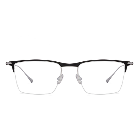OWNDAYS Online Black Half Rim Rectangle right side OWNDAYS Online Black Half Rim Rectangle right side