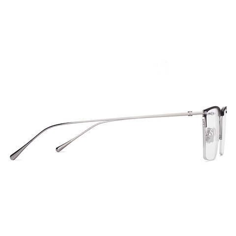 OWNDAYS Online Black Half Rim Rectangle left side OWNDAYS Online Black Half Rim Rectangle left side