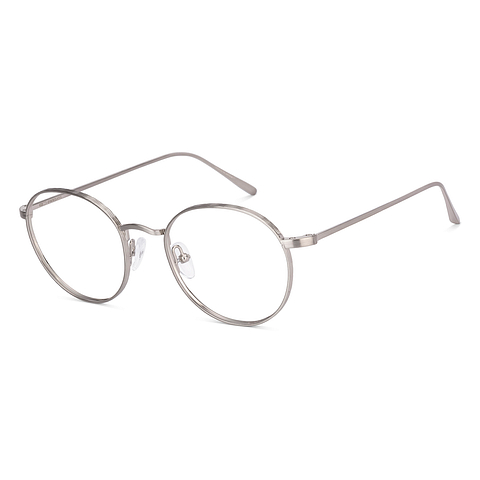 Buy Silver Full Rim Round OWNDAYS OD STAINLESS STEEL OD E50075