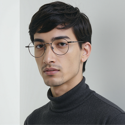 OWNDAYS Online Purple Full Rim Round right side