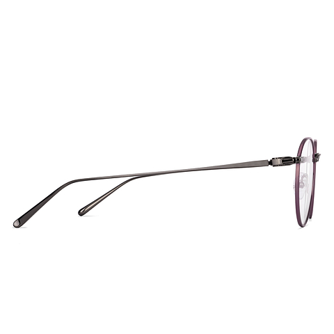 OWNDAYS Online Purple Full Rim Round left side