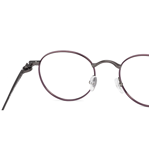 OWNDAYS Online Purple Full Rim Round right side