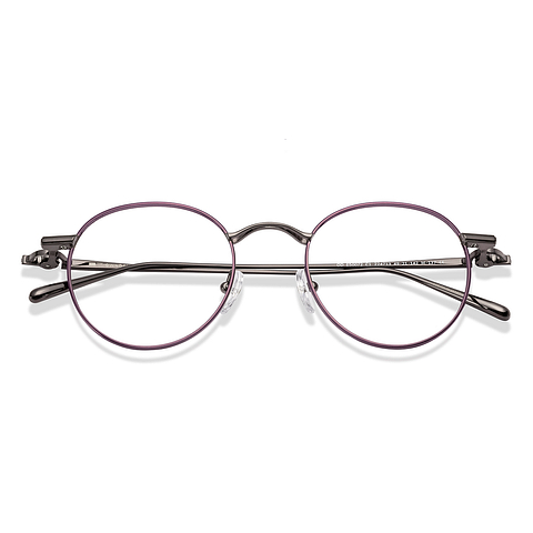 OWNDAYS Online Purple Full Rim Round left side