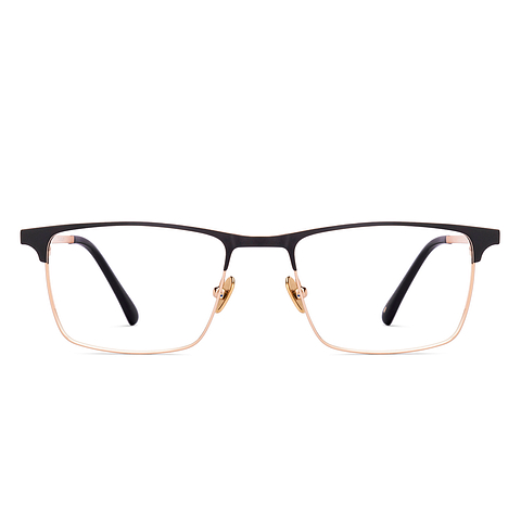 OWNDAYS Online Black Full Rim Rectangle right side