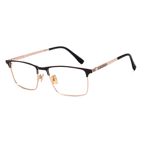 OWNDAYS Online Black Full Rim Rectangle right side