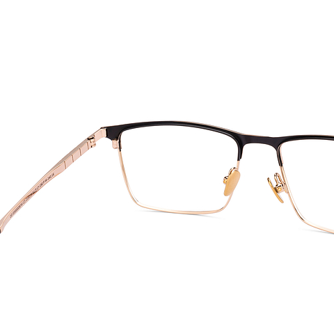 OWNDAYS Online Black Full Rim Rectangle right side