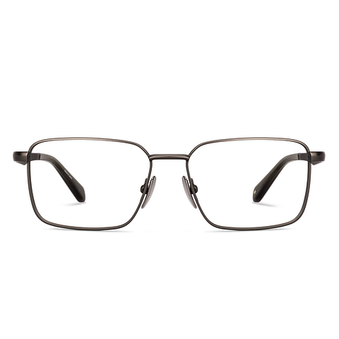 OWNDAYS Online Mid Gunmetal Full Rim Rectangle right side