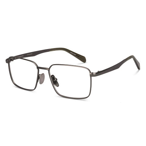 OWNDAYS Online Mid Gunmetal Full Rim Rectangle right side