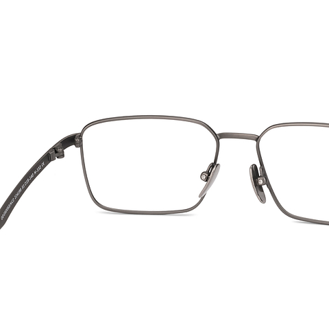 OWNDAYS Online Mid Gunmetal Full Rim Rectangle right side