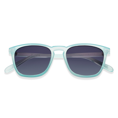 OJOS Sky Blue Full Rim Square left side OJOS Sky Blue Full Rim Square left side