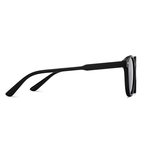 OJOS Dark Gunmetal Full Rim Round left side